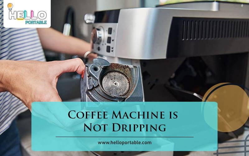 Coffee Machine is Not Dripping-Fi