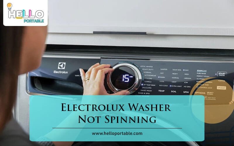 Electrolux Washer Not Spinning-Fi
