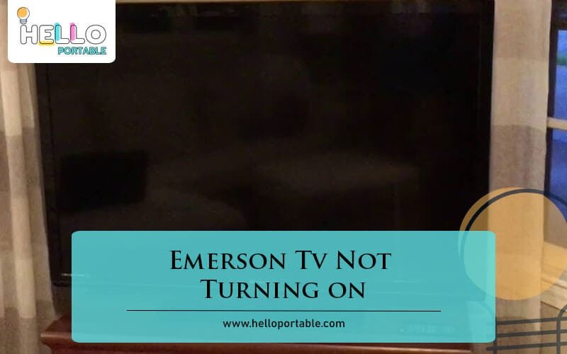 Emerson Tv Not Turning on-Fi