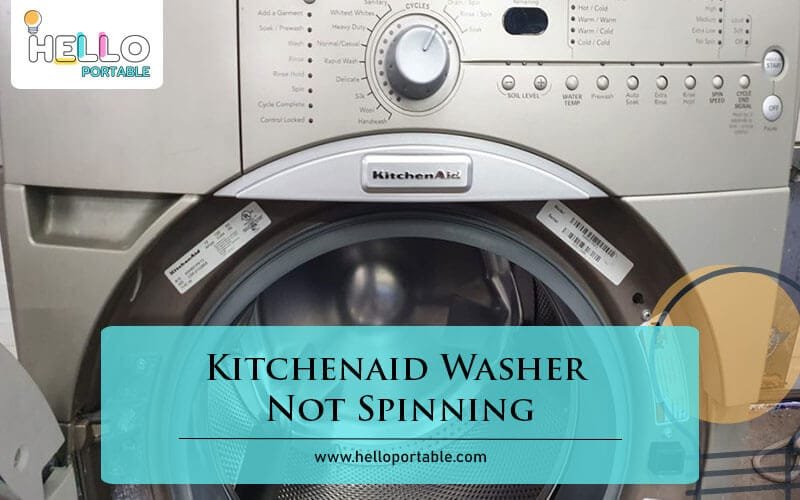 Kitchenaid Washer Not Spinning-Fi