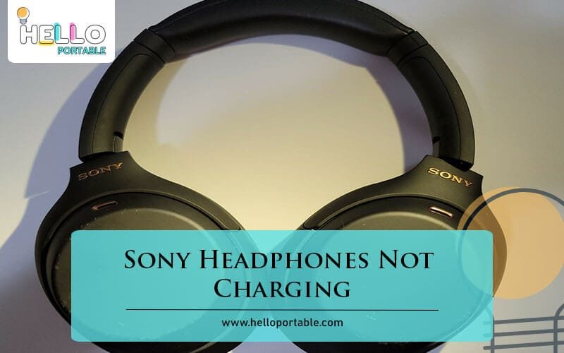 Sony Headphones Not Charging-Fi