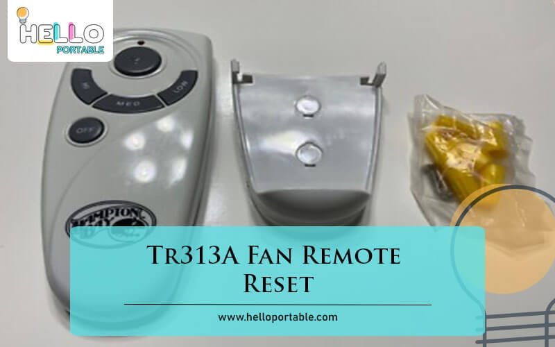 Tr313A Fan Remote Reset-Fi
