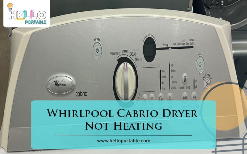 Whirlpool Cabrio Dryer Not Heating-Fi