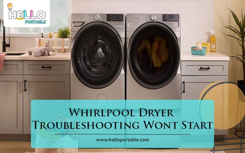 Whirlpool Dryer Troubleshooting Wont Start-Fi