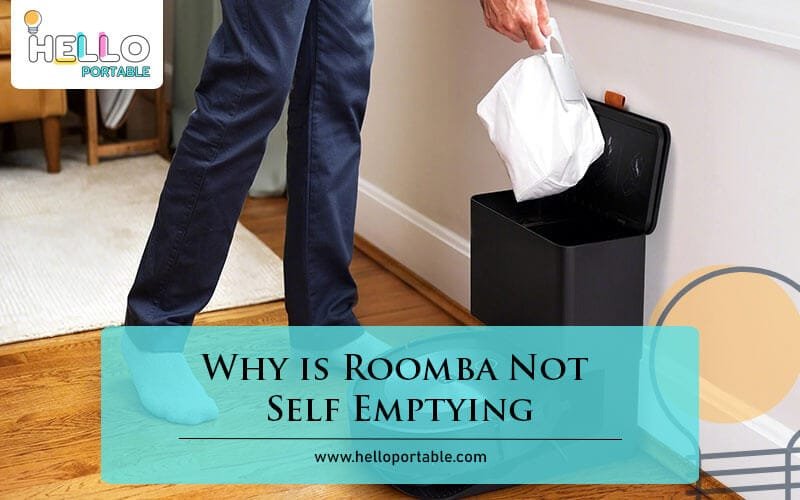 Why is Roomba Not Self Emptying-Fi