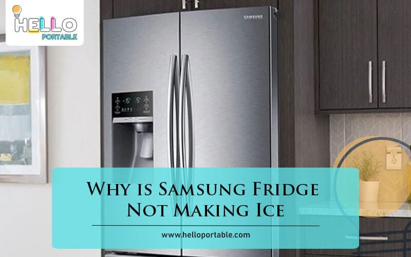 Why is Samsung Fridge Not Making Ice-Fi