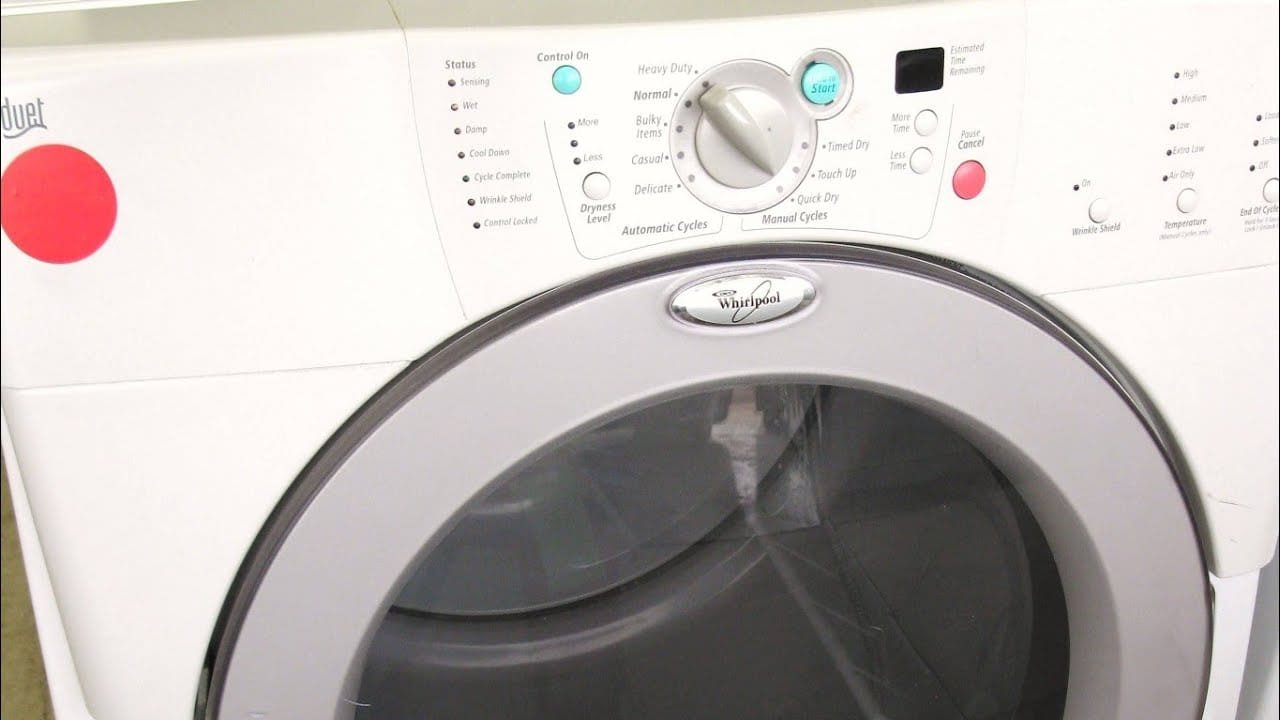 Whirlpool Duet Dryer Reset: Quick Troubleshooting Guide