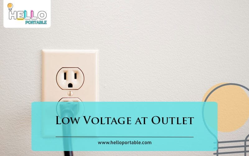 Low Voltage at Outlet-Fi